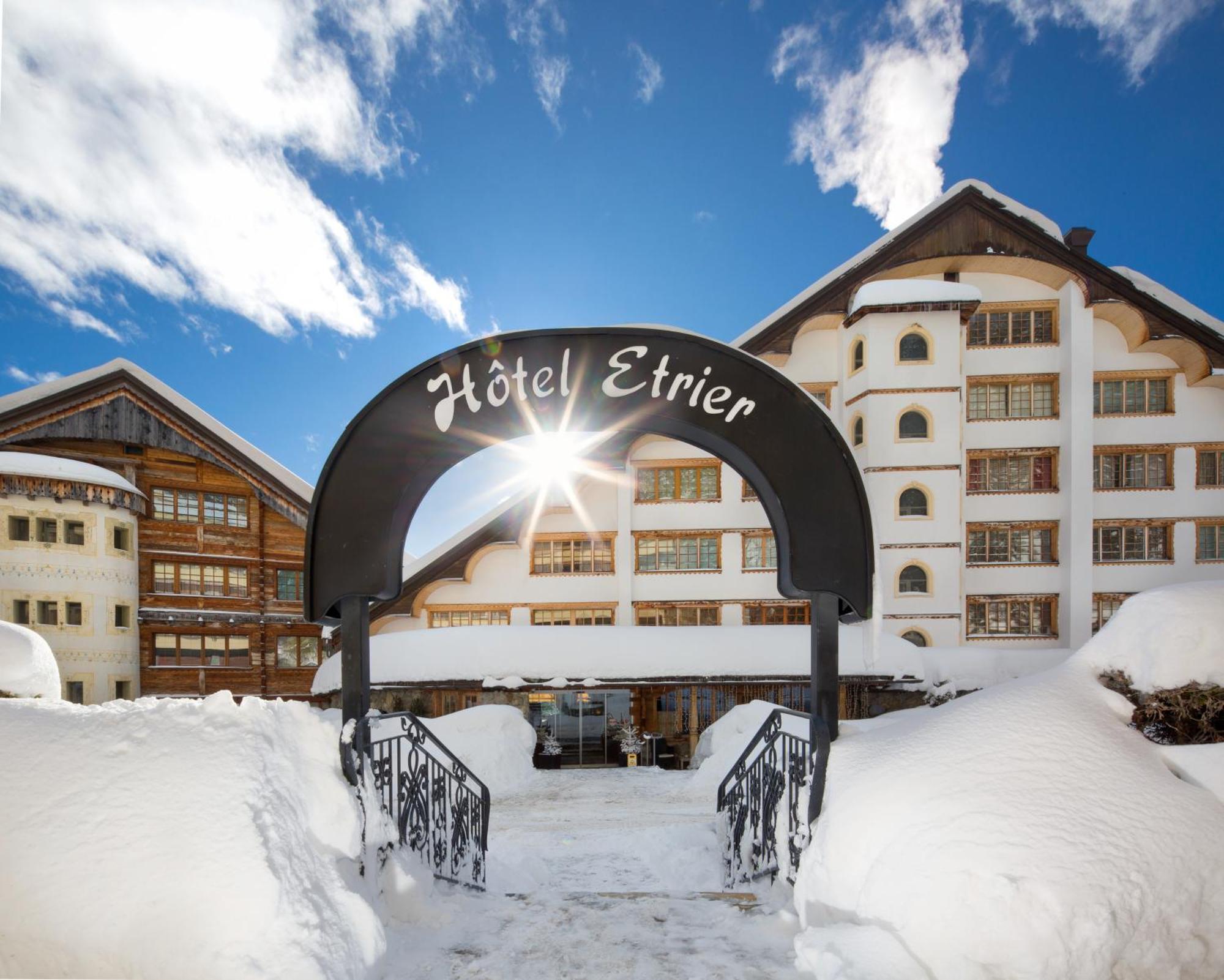 Hotel Etrier Crans-Montana Exterior foto